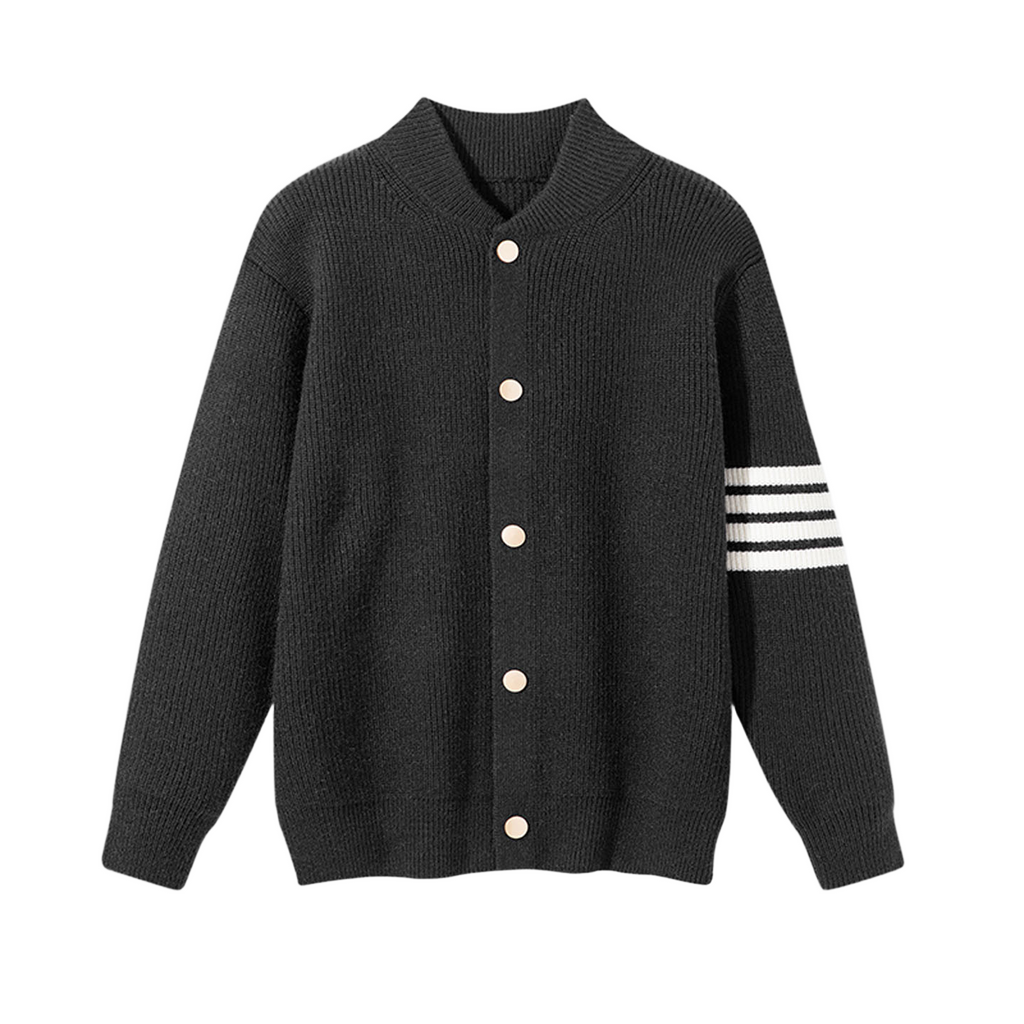 Single-Breasted Knit Sweater | Thom Browne