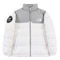 The North Face White Grey Two-Tone 1992 Nuptse Down Jacket