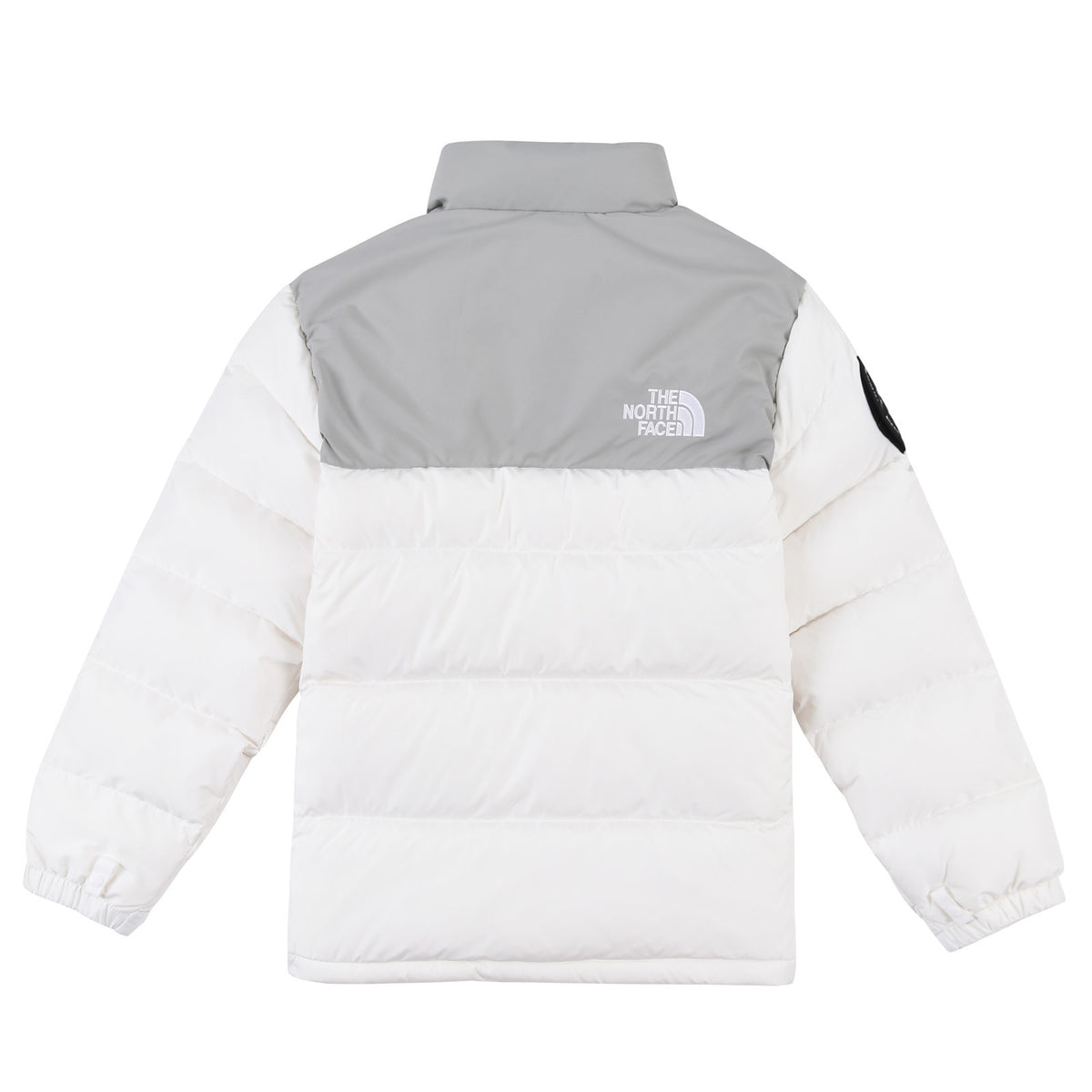 The North Face White Grey Two-Tone 1992 Nuptse Down Jacket
