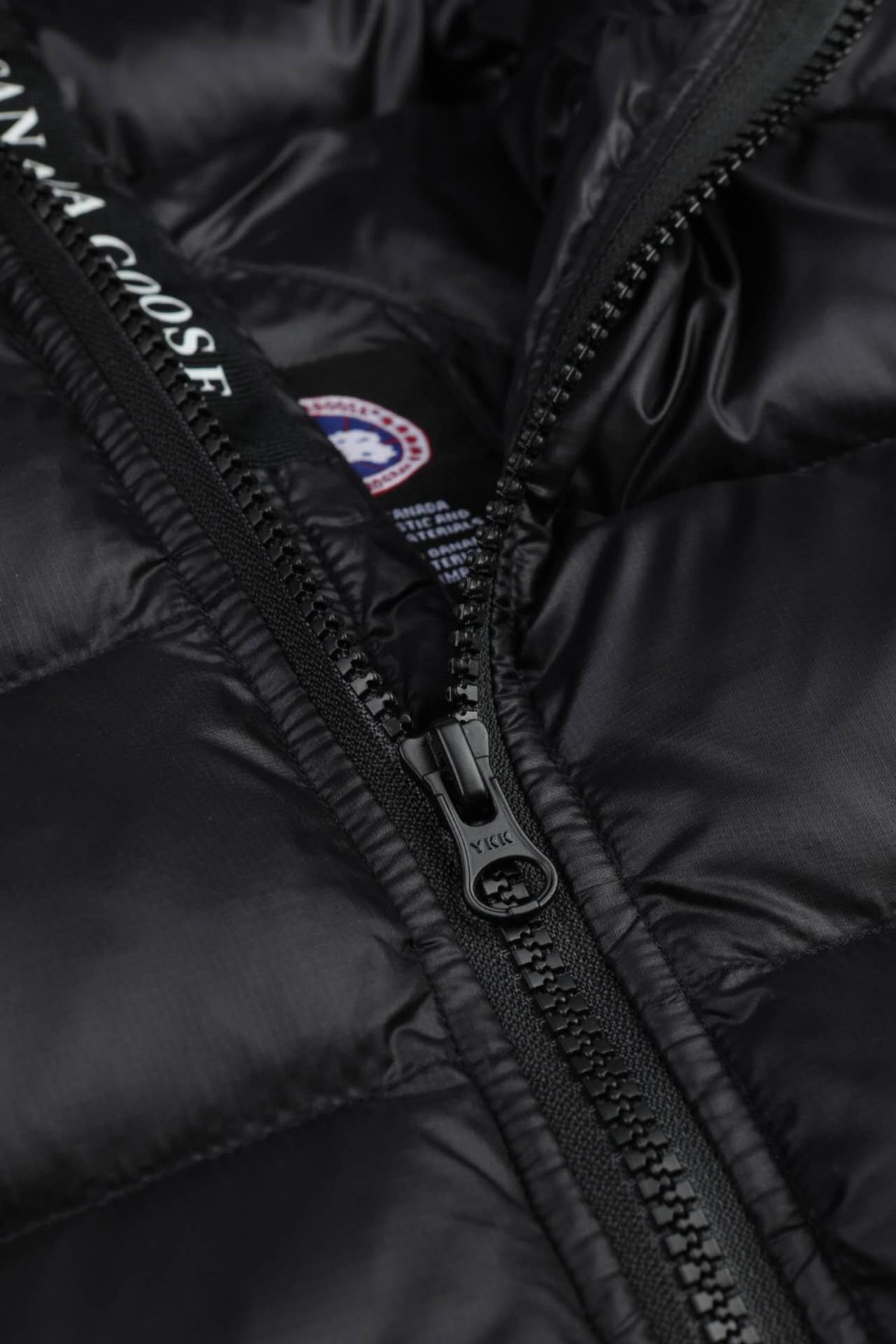 Canada Goose Black Crofton Hooded Down Jacket