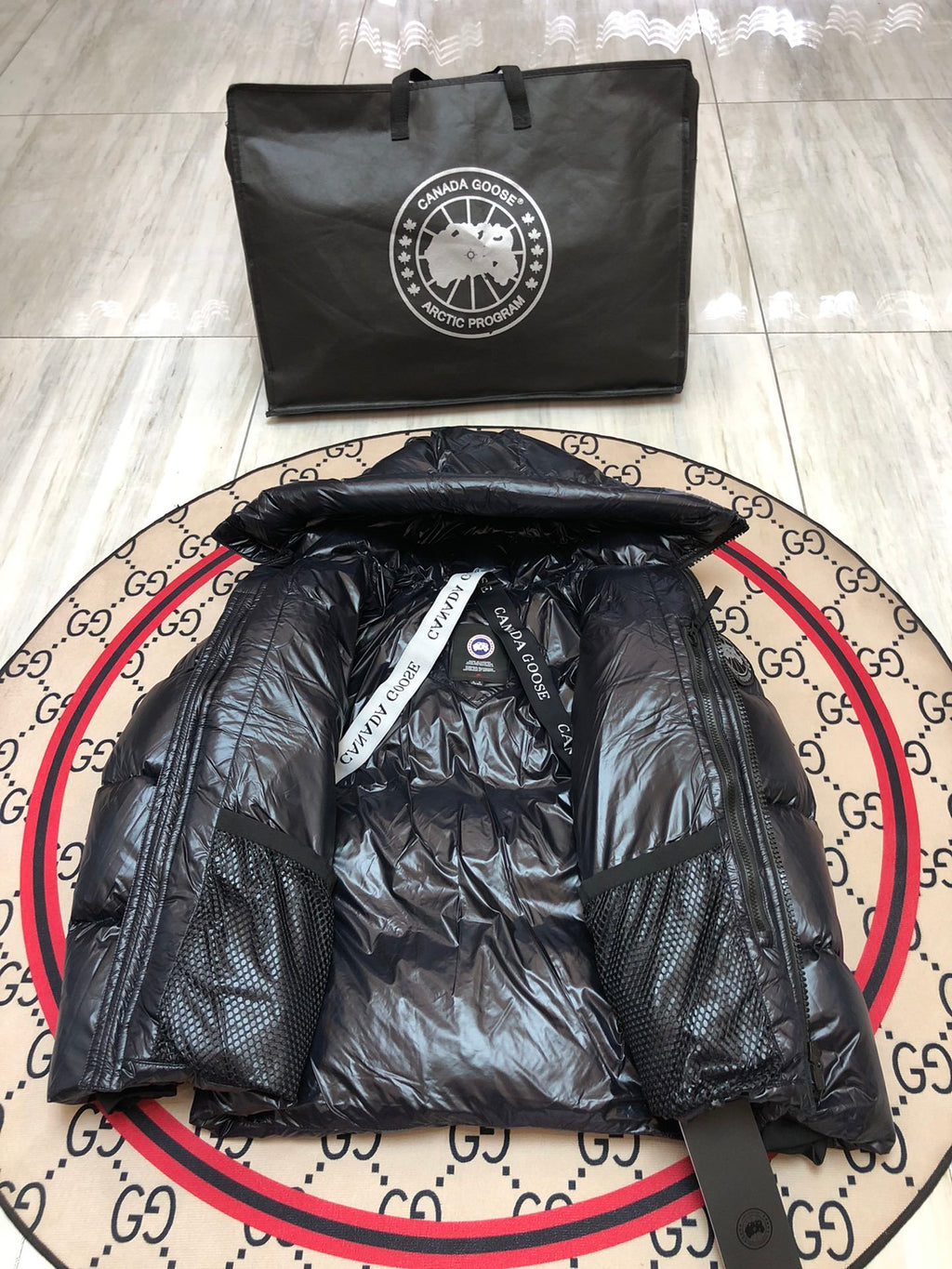 Canada Goose Black Arctic Program Down Puffer Jacket