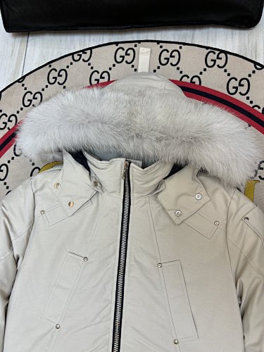Moose Knuckles Cream Down Parka