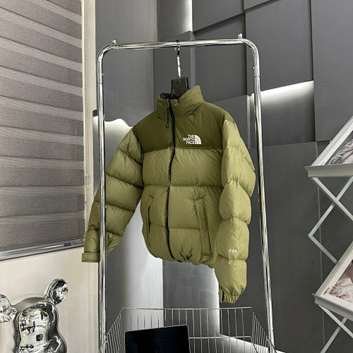 The North Face Olive Green Nuptse 700 Fill Power Down Jacket