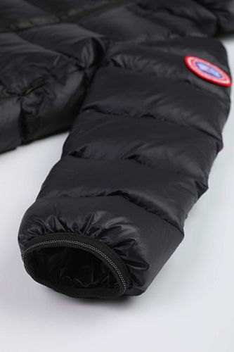Canada Goose Black Crofton Hooded Down Jacket
