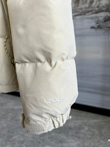 The North Face Beige Brown 1992 Nuptse 700 Fill Power Down Jacket
