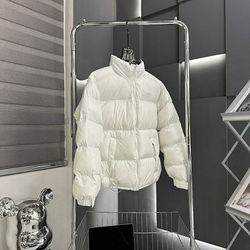 The North Face White Nuptse 700 Fill Power Down Jacket