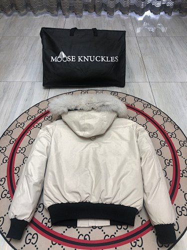 Moose Knuckles Cream Down Parka