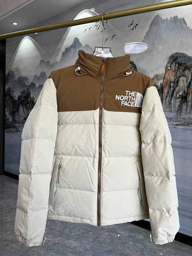 The North Face Beige Brown 1992 Nuptse 700 Fill Power Down Jacket
