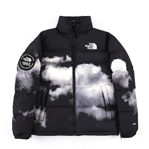 The North Face Black Cloud Print 1992 Nuptse Down Jacket