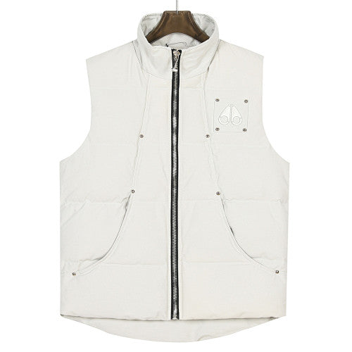 Moose Knuckles Cream Down Filled Puffer Vest