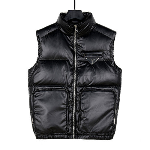 Prada Black Down Puffer Vest
