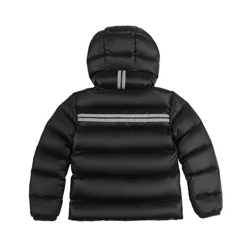 Canada Goose Black Crofton Hooded Down Jacket