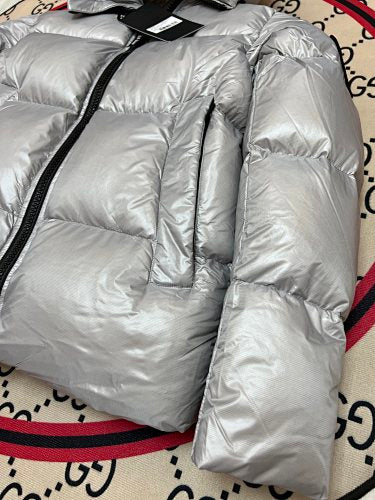 Canada Goose Silver Puffer Down Jacket