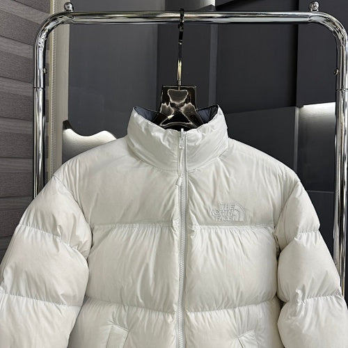 The North Face White Nuptse 700 Fill Power Down Jacket