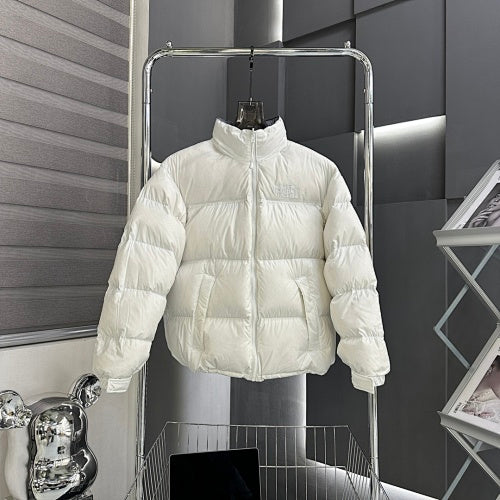 The North Face White Nuptse 700 Fill Power Down Jacket