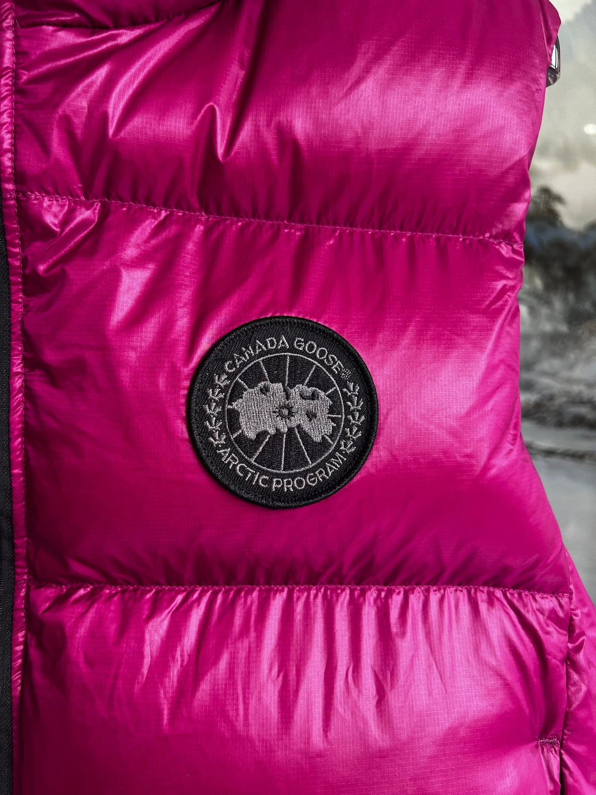 Canada Goose Magenta Down Puffer Vest