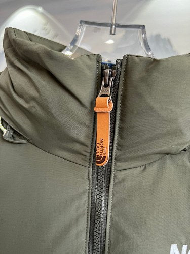 The North Face Olive Green Blue 1992 Nuptse 700 Fill Power Down Jacket