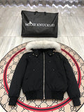 Moose Knuckles Black Down Parka