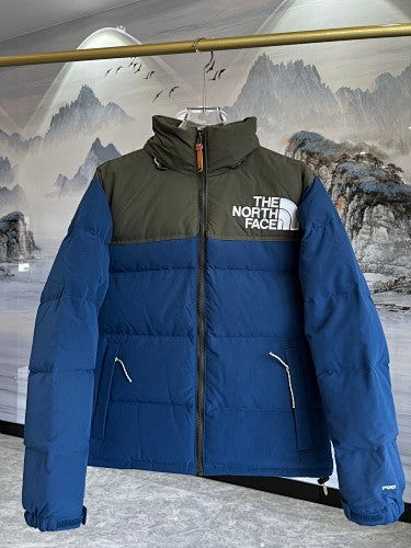 The North Face Olive Green Blue 1992 Nuptse 700 Fill Power Down Jacket