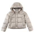 Lululemon Khaki Hooded Oversized Puffer Down Jacket