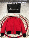 Moose Knuckles Red Down Parka
