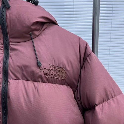 The North Face 1992 Nuptse Mauve Hooded Down Jacket