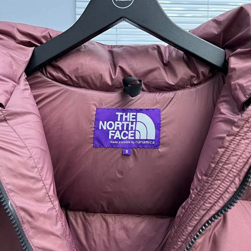The North Face 1992 Nuptse Mauve Hooded Down Jacket