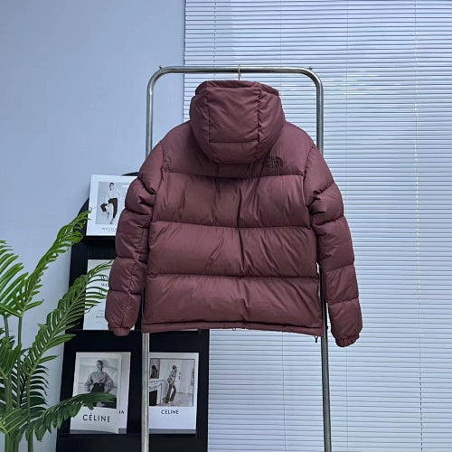 The North Face 1992 Nuptse Mauve Hooded Down Jacket