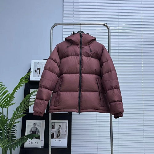 The North Face 1992 Nuptse Mauve Hooded Down Jacket