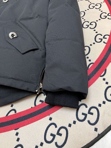 Moose Knuckles Black Short Down Parka
