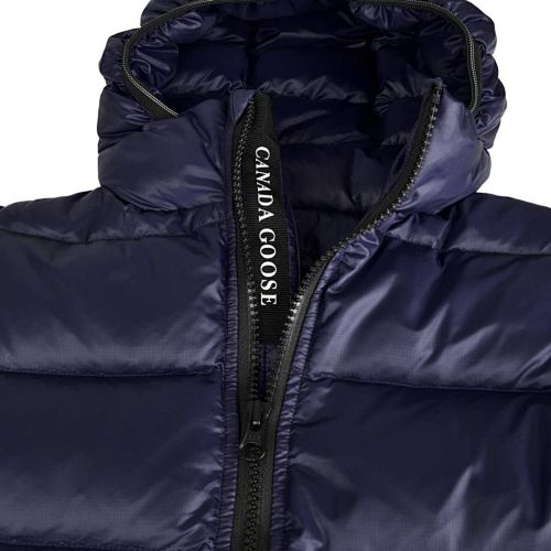 Canada Goose Navy Blue Crofton Hooded Down Jacket