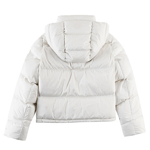 Lululemon Ivory Hooded Oversized Puffer Down Jacket
