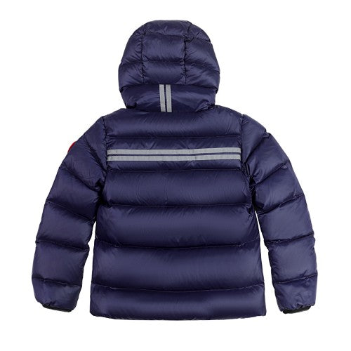 Canada Goose Navy Blue Crofton Hooded Down Jacket