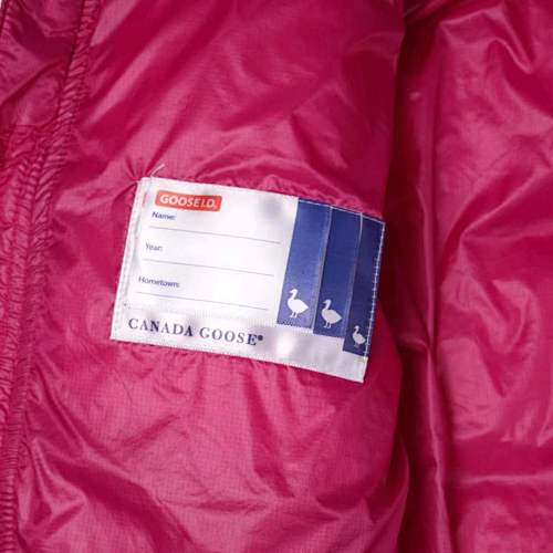 Canada Goose Hot Pink Crofton Hooded Down Jacket