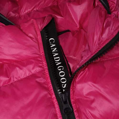 Canada Goose Hot Pink Crofton Hooded Down Jacket