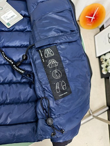 Canada Goose Navy Lightweight Packable Down Jacket