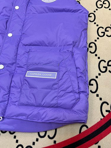 Canada Goose Purple Down Puffer Vest