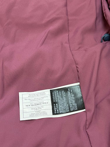 Lululemon Bordeaux Hooded Puffer Down Jacket