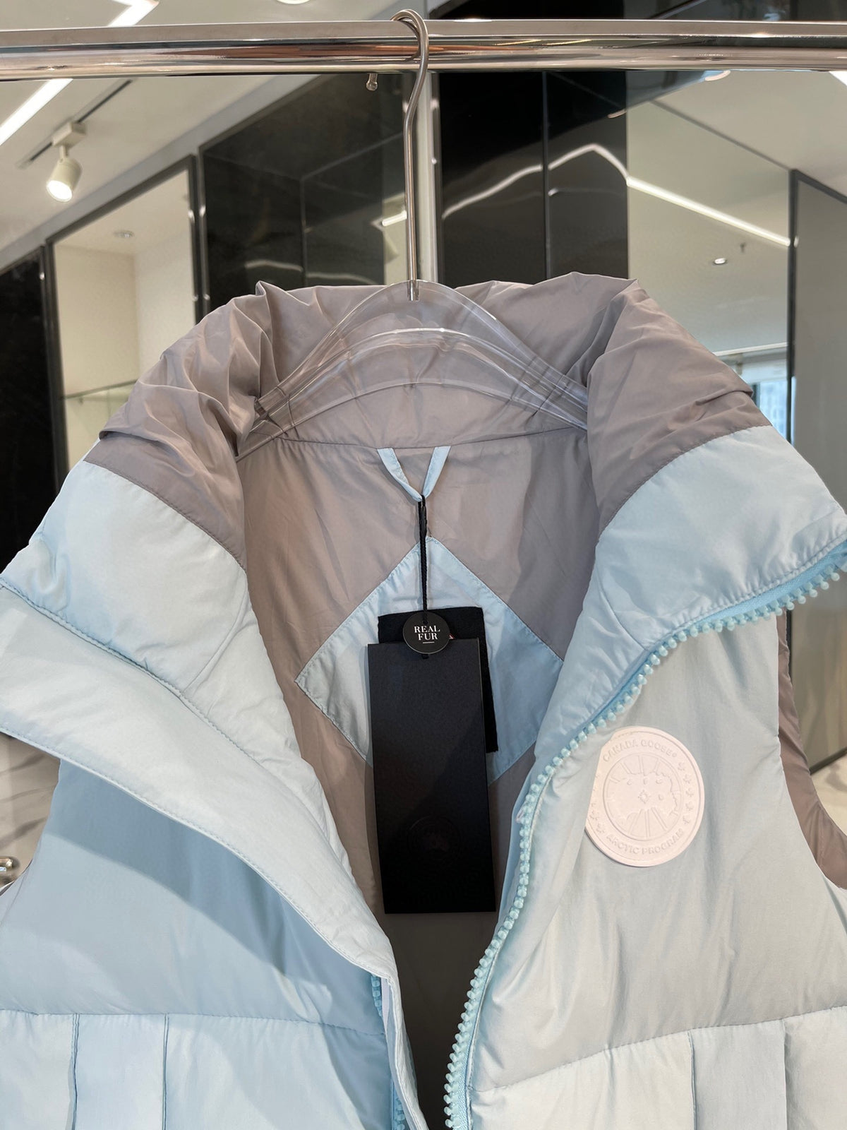 Canada Goose Sky Blue Down Puffer Vest