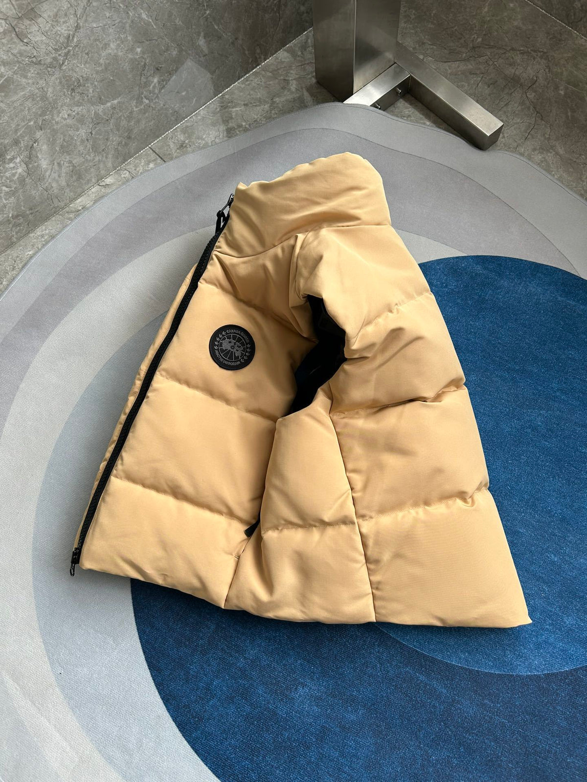 Canada Goose Sand Yellow Down Puffer Vest
