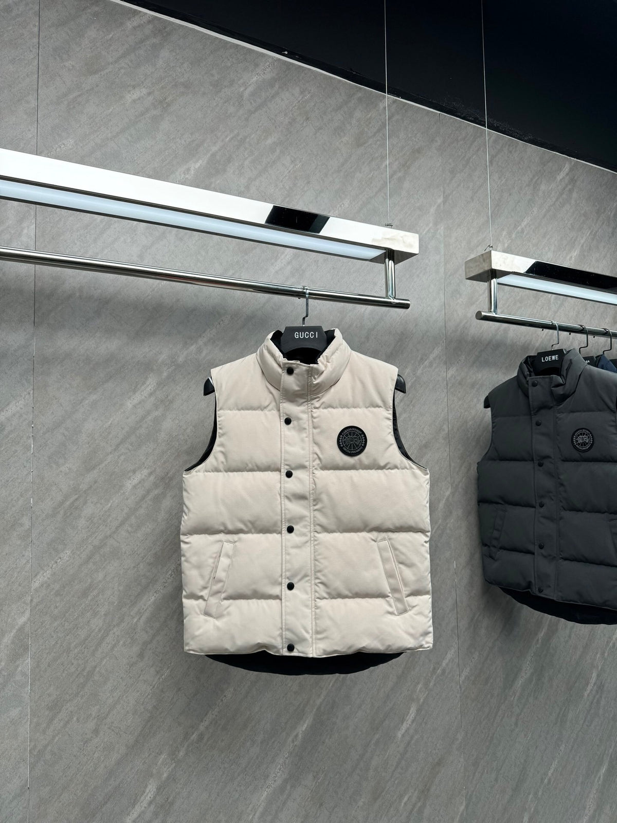 Canada Goose Cream Down Puffer Vest