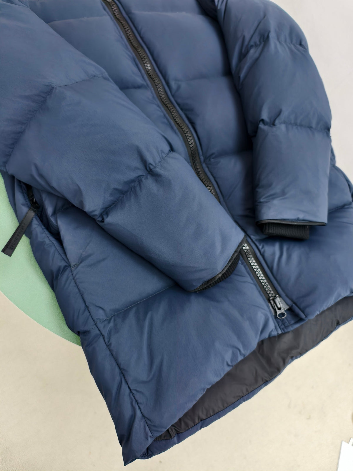 Canada Goose Navy Arctic Program Mid-Length Hooded Down Parka
