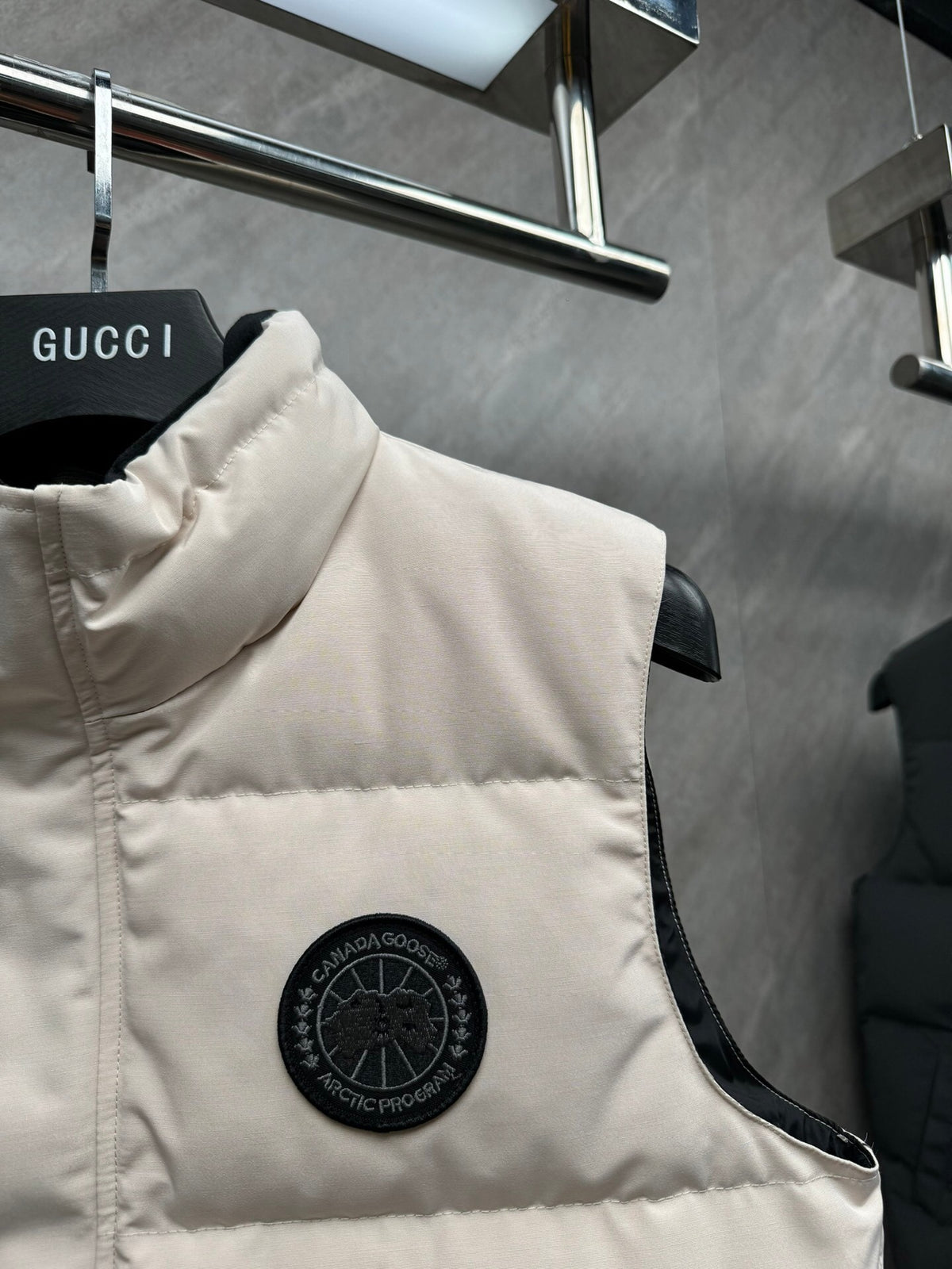 Canada Goose Cream Down Puffer Vest