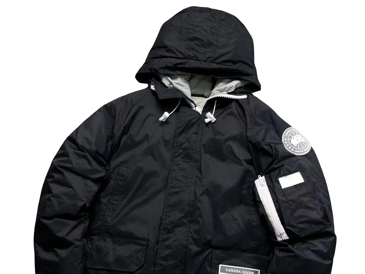 Canada Goose Black Down Bomber Jacket