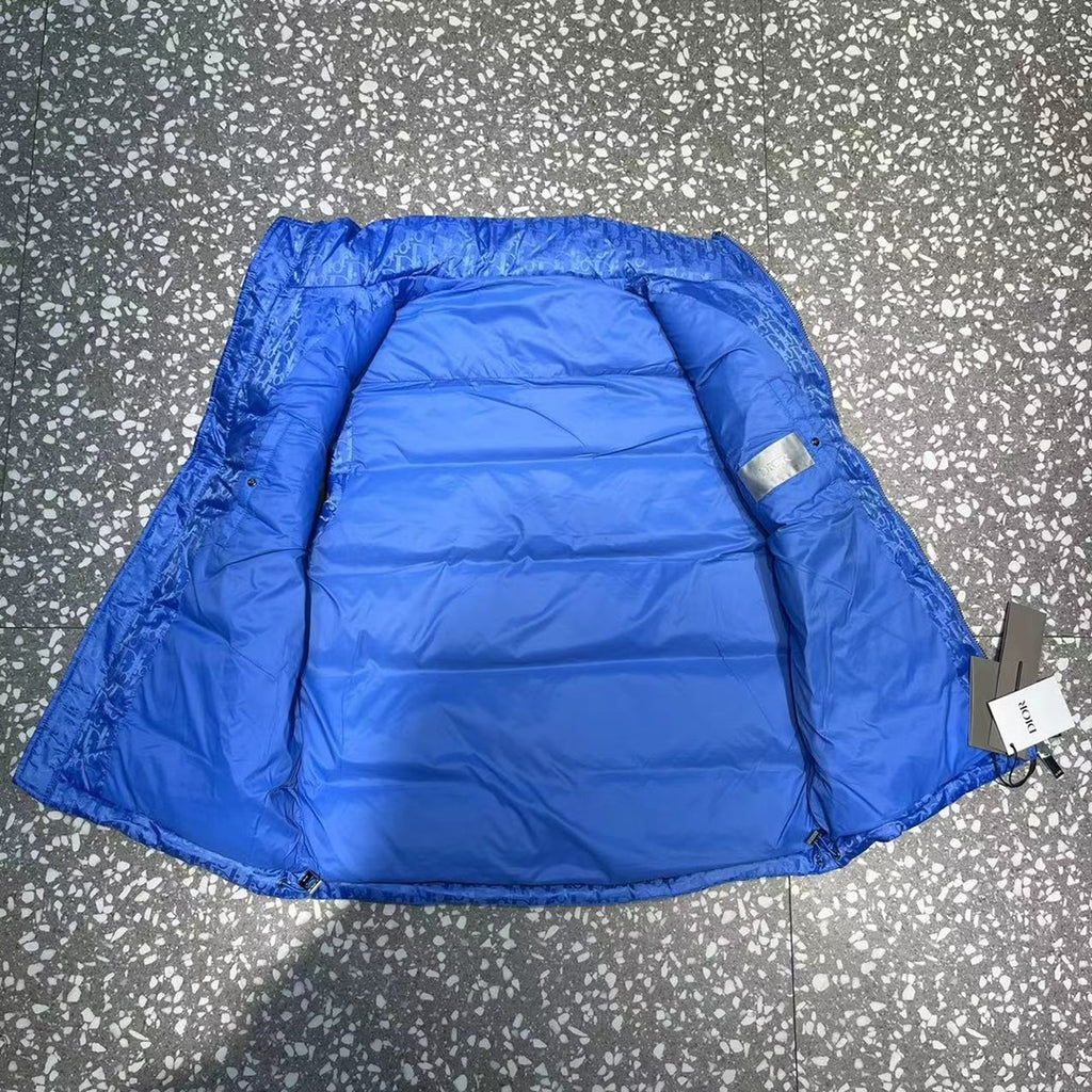 Dior Royal Blue Down Puffer Vest