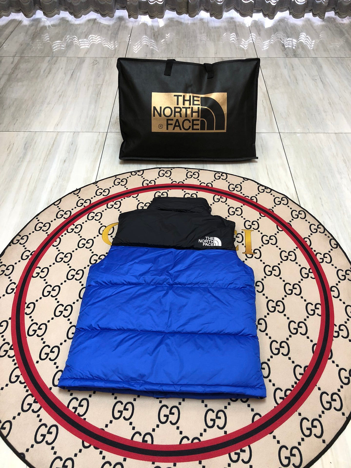 The North Face Royal Blue 700 Fill Puffer Vest