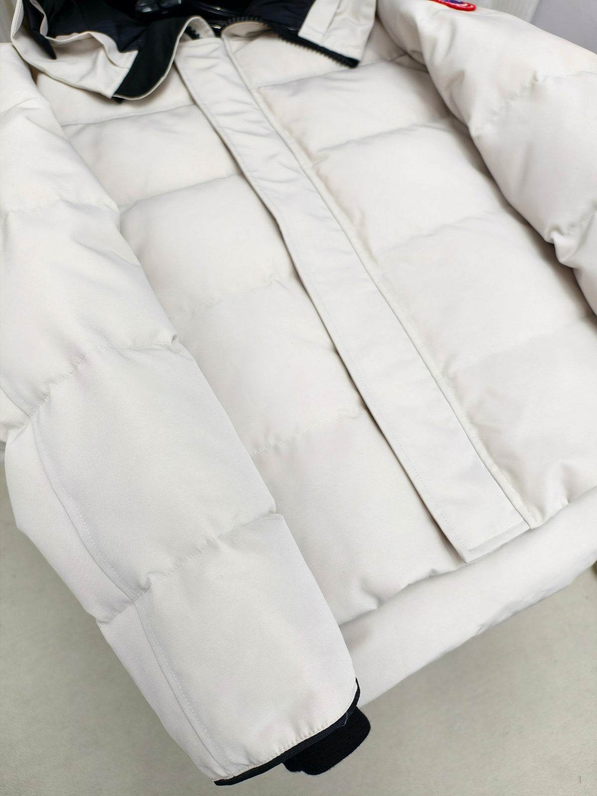 Canada Goose White Down Parka