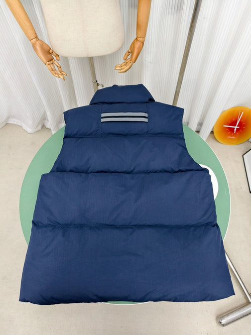 Canada Goose Navy Blue Premium Heavyweight Down Jacket