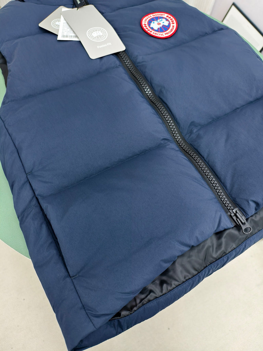 Canada Goose Navy Blue Premium Heavyweight Down Jacket