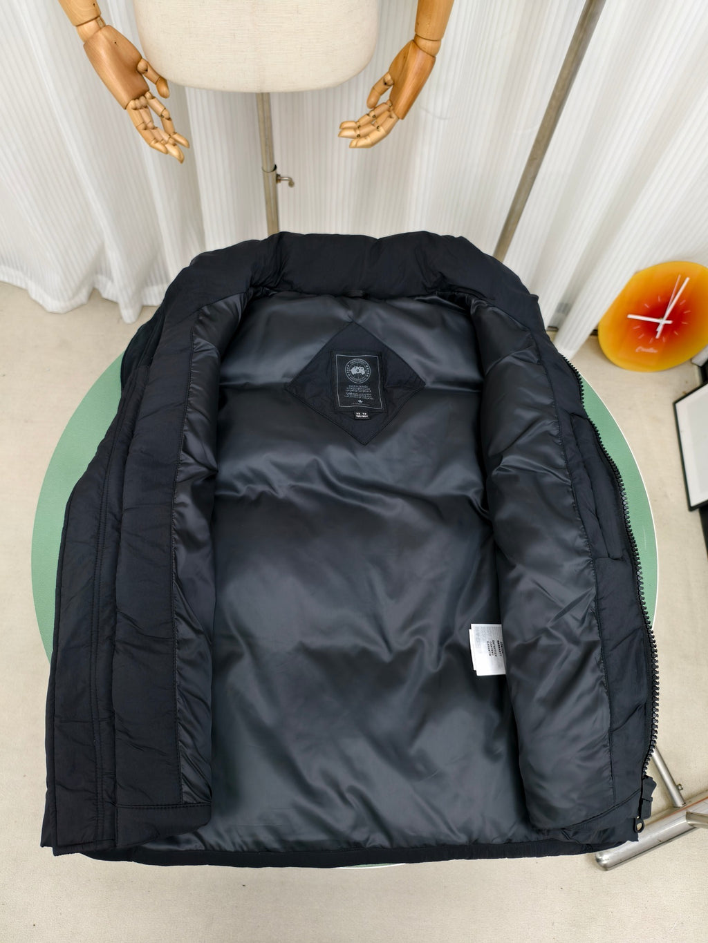 Canada Goose Black Premium Heavyweight Down Jacket